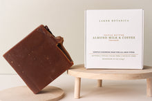Load image into Gallery viewer, Handmade Cold Processed Triple Butter Almond Milk and coffee unscented soap