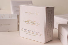 Load image into Gallery viewer, Personalized gift set of 6 handmade Triple Butter luxury soaps that are 100% Natural, Vegan, Palm Oil Free scented with pure Essential Oils. Unscented soaps are also available