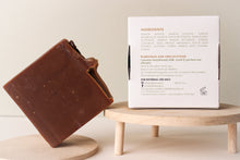 Load image into Gallery viewer, Handmade Cold Processed Triple Butter Almond Milk and coffee unscented soap