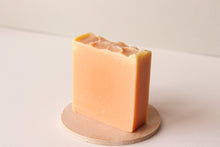 Load image into Gallery viewer, Vegan Handmade Cold Processed Triple Butter Oat Milk and Lavender soap scented with Lavender, Lemongrass and Patchouli essential oils